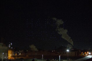 Rouge 100 Drone Show: Birthday